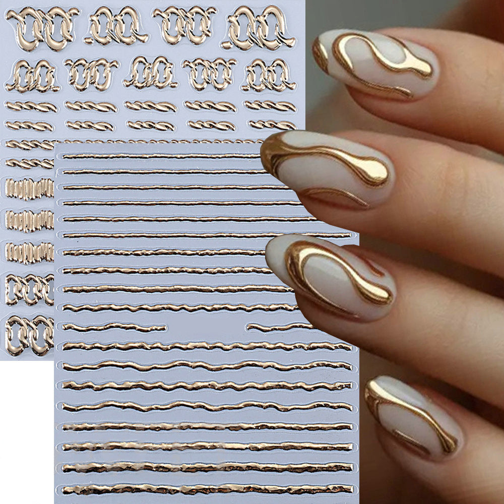 Metallic Nail Art Striping Tape
