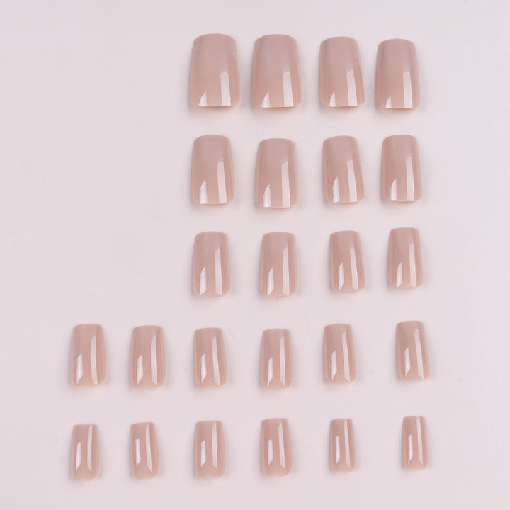 Natural Glossy Press-On Nails  1791110806