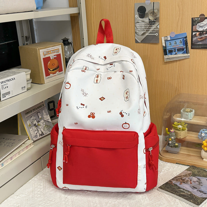 Playful Illustrated Cartoon Backpack Kalsten