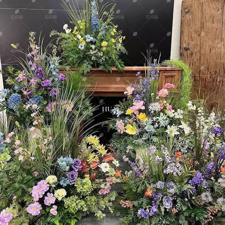 Lush Botanical Floral Arrangement