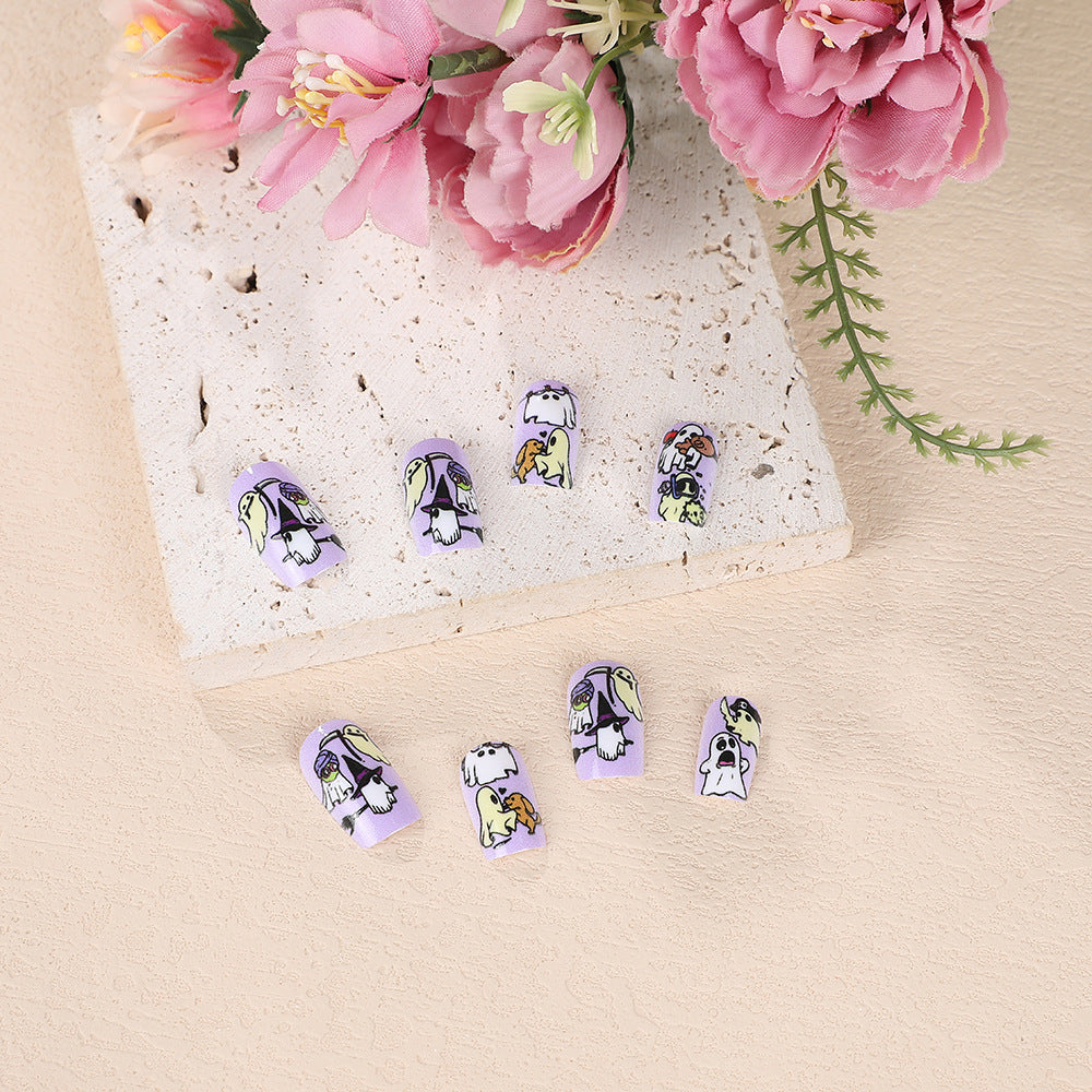 Creative Nail Set with Cartoon Designs Kalsten