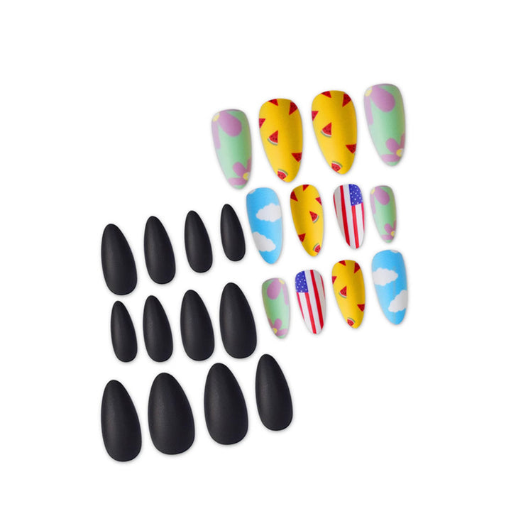 Creative Themed Press-On Nail Set Kalsten