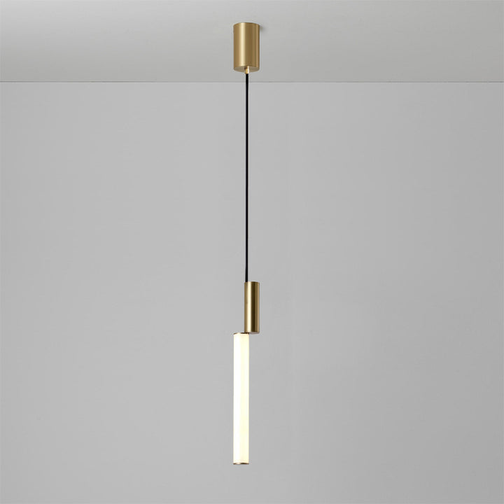 Modern Minimalist Pendant Light with Dual Tubes