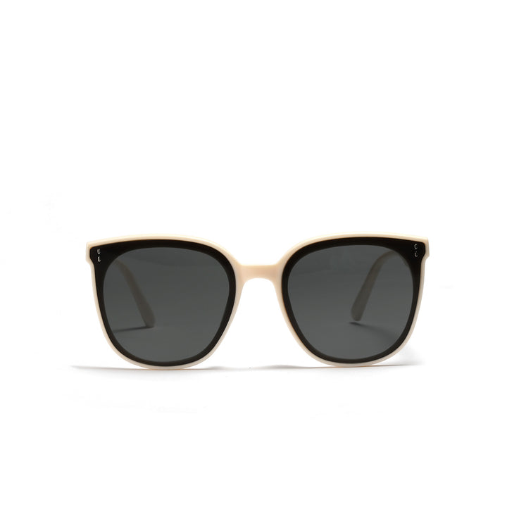 Women’s fashionable square sunglasses with high-quality transparent frame Kalsten