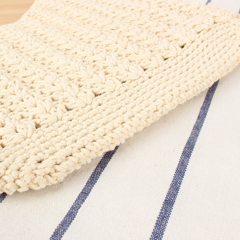 Macrame Tote Bag with Innovative Design Kalsten