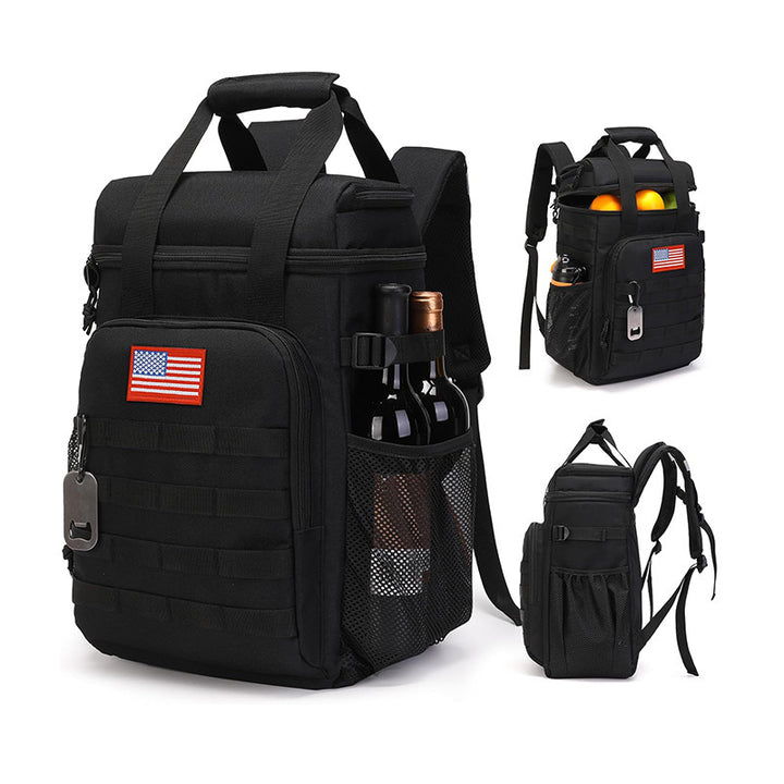 Insulated cooler backpack with multiple compartments Kalsten