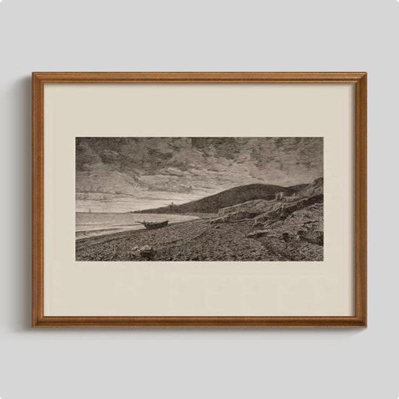 Framed Vintage Landscape Art