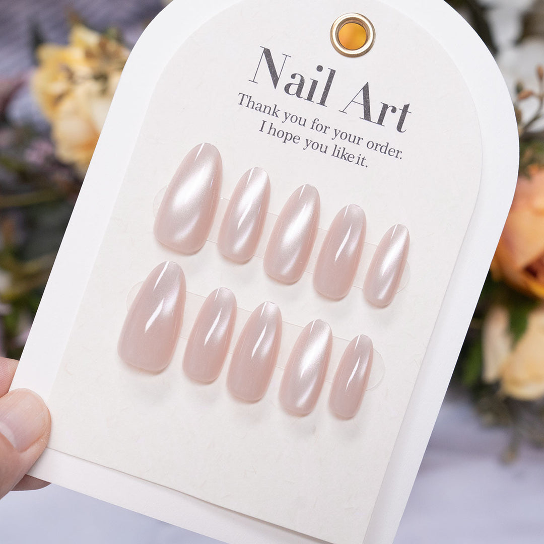 Elegant Press-On Nail Art Set