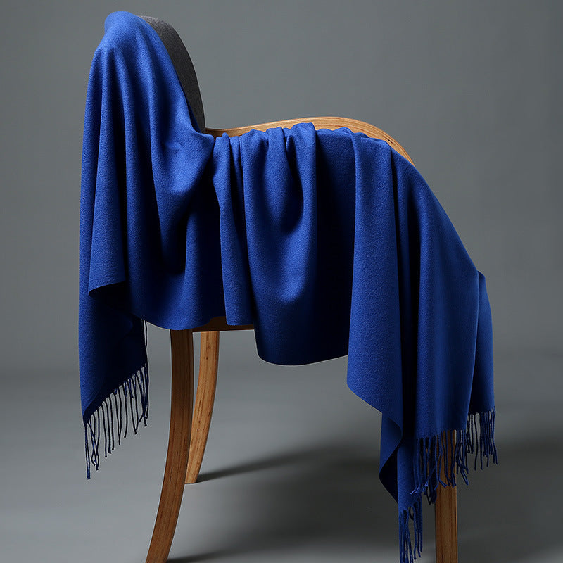 Luxurious Cashmere-Blend Throw Blanket