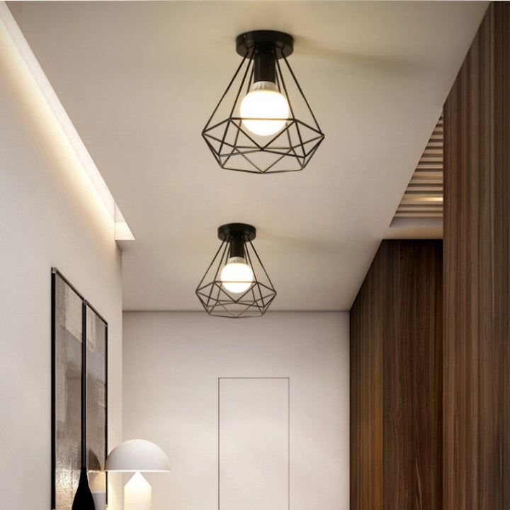 Modern Geometric Ceiling Fixture