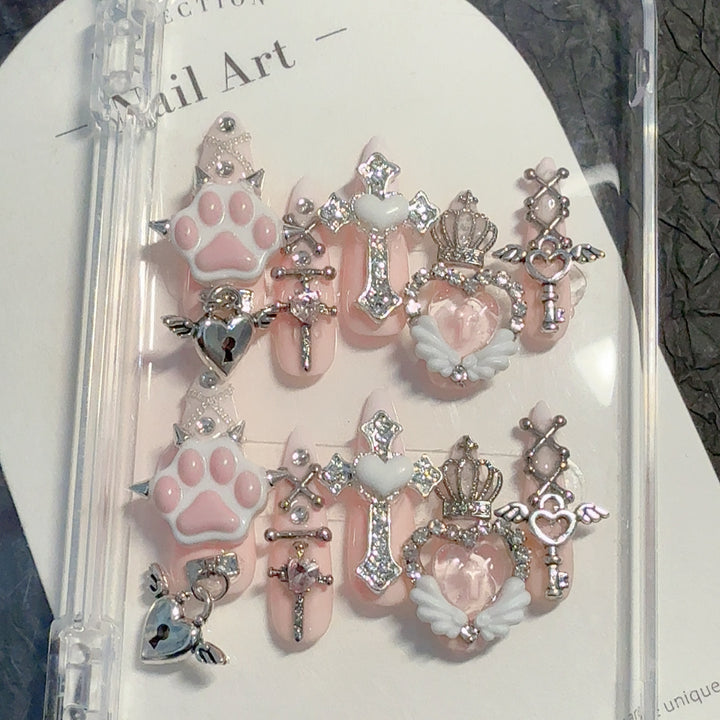 Glamorous 3D Decorative Nail Art Set
