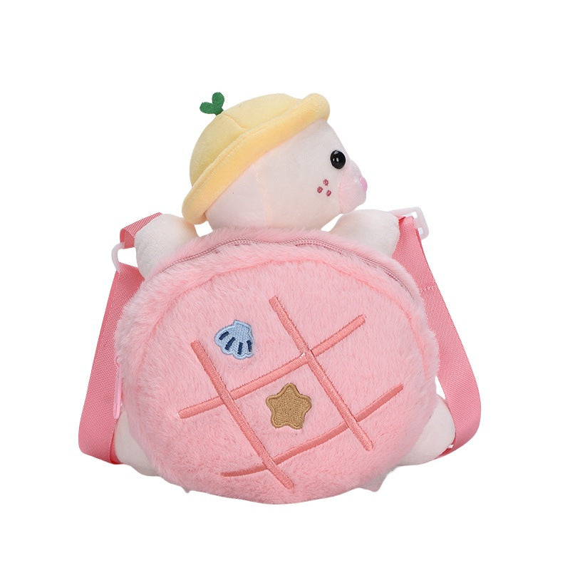 Cuddly soft children's backpack with cute animal design Kalsten