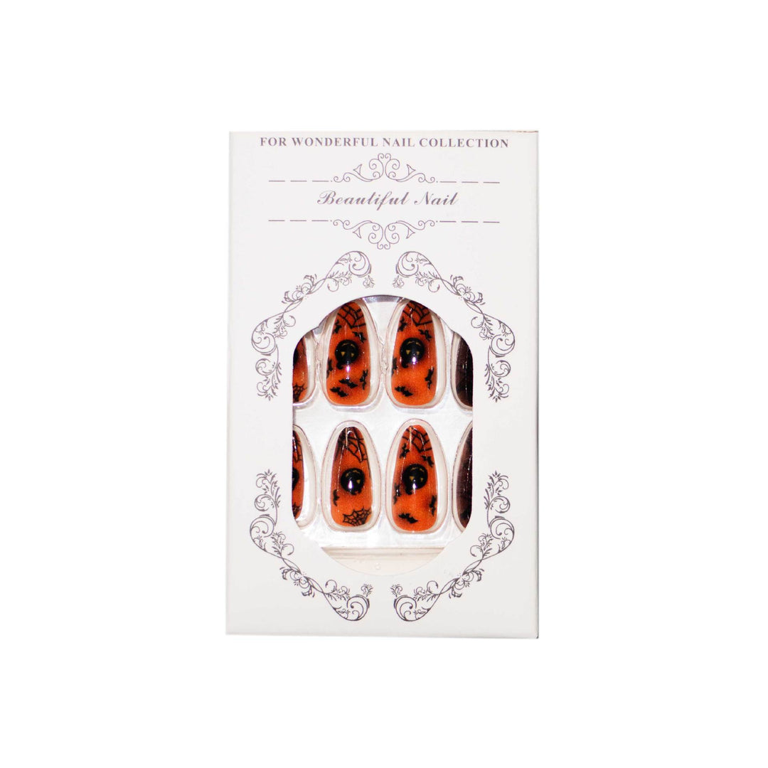 Halloween-Themed Decorative Press-On Nail Art Kalsten