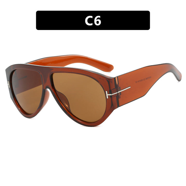 Women's fashionable oversized sunglasses in retro style Kalsten