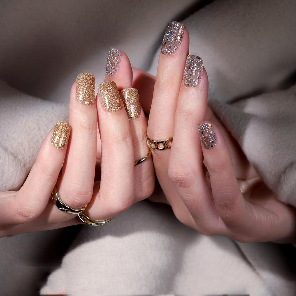 Assorted Full Coverage Press-On Nail Tips Set