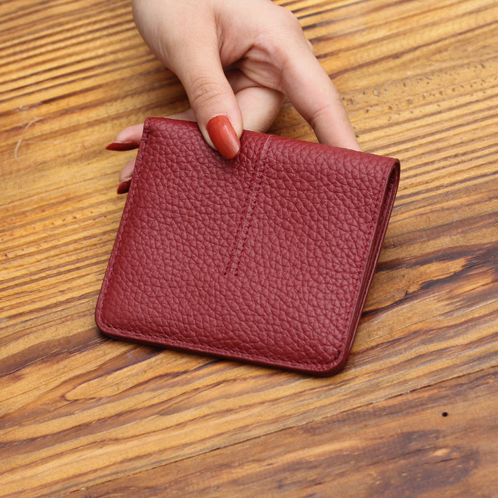 Textured Leather Cardholder