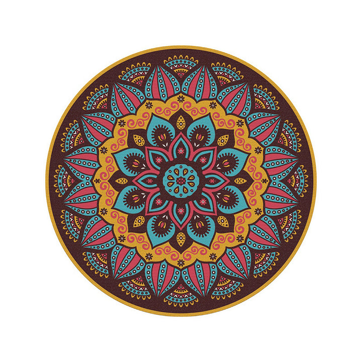 Mandala-Inspired Decorative Area Rug Kalsten