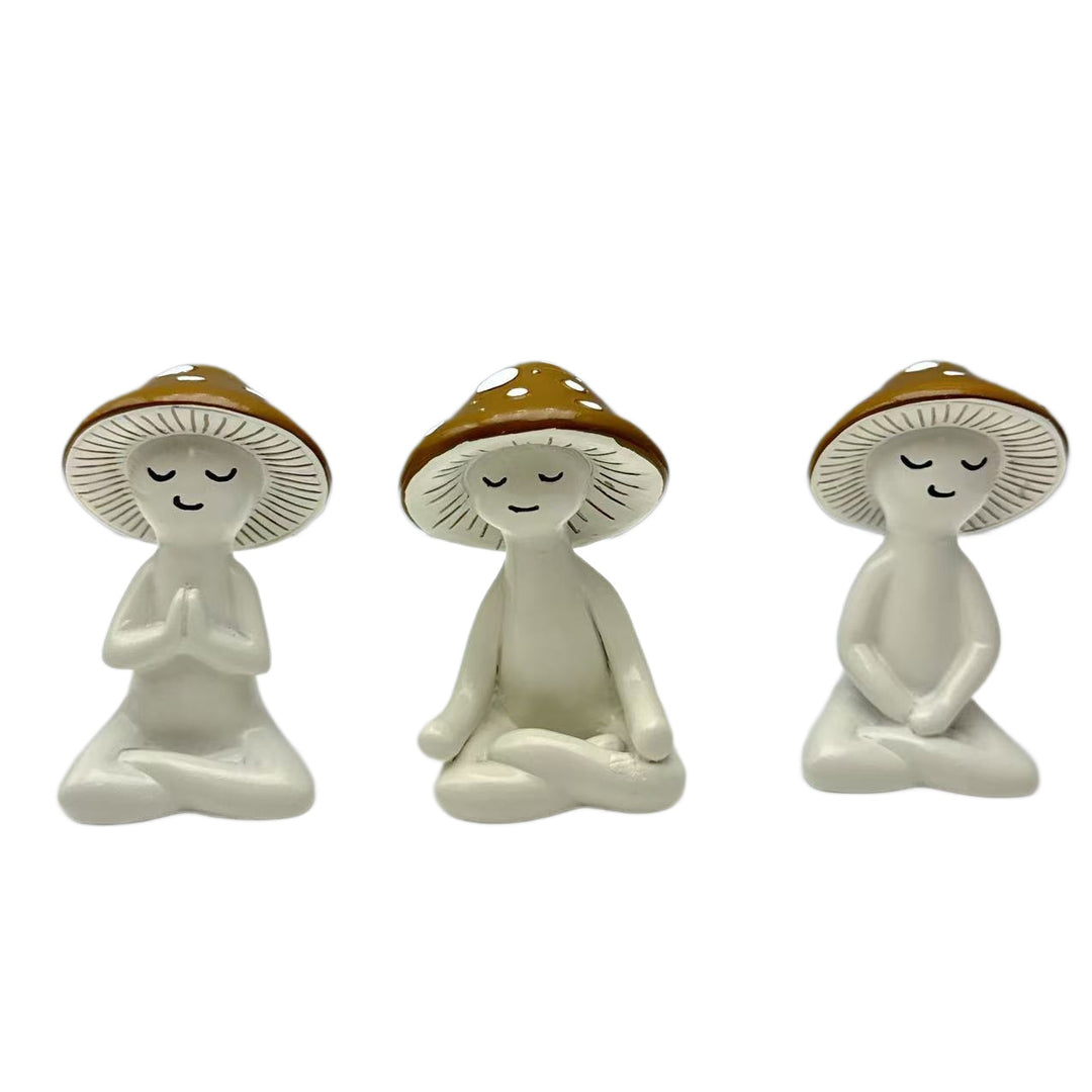 Meditating Mushroom Decoration Figure Kalsten