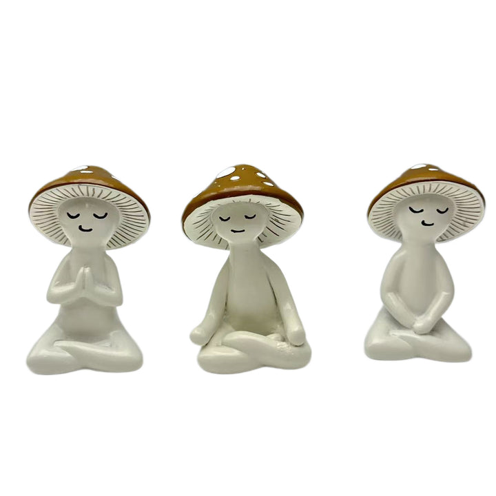 Meditating Mushroom Decoration Figure Kalsten