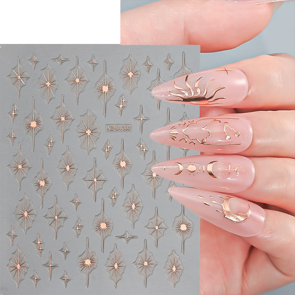Nail Art Decorative Foil Stickers