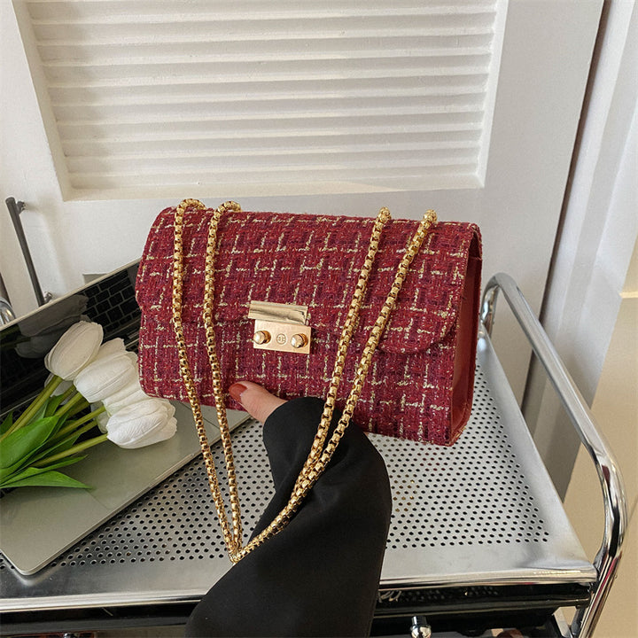 Elegant Textured Clutch Handbag