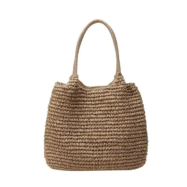 Large Braided Bag Made of Natural Material Kalsten