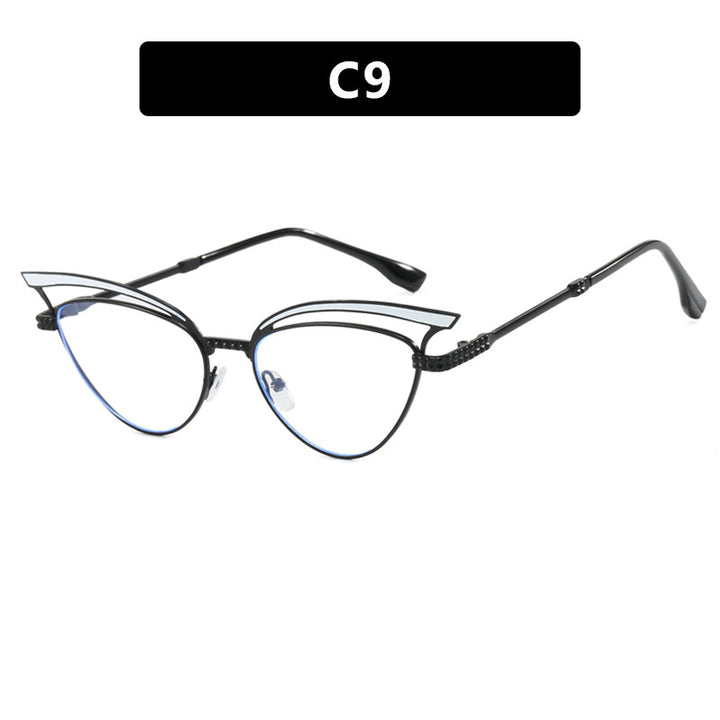 Women's Cat-Eye Glasses with Filigree Design Element Kalsten