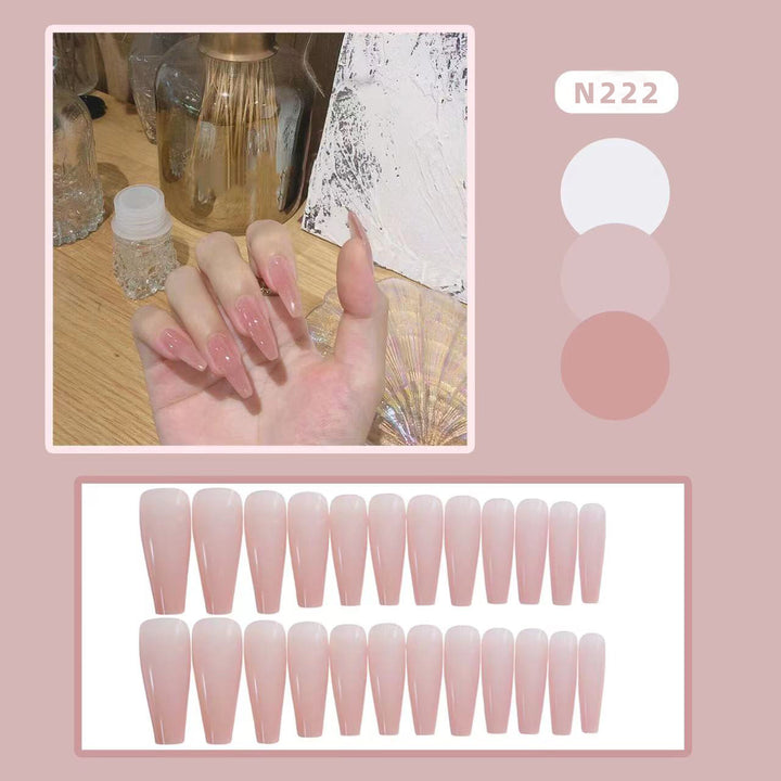 Stiletto-Shaped Glossy Press-On Nails Set