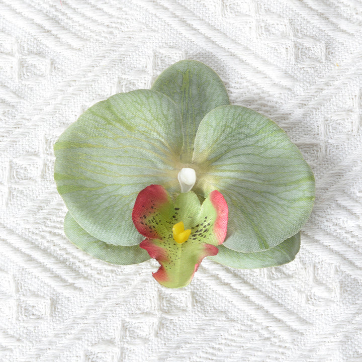 Elegant Artificial Orchid Hair Clip