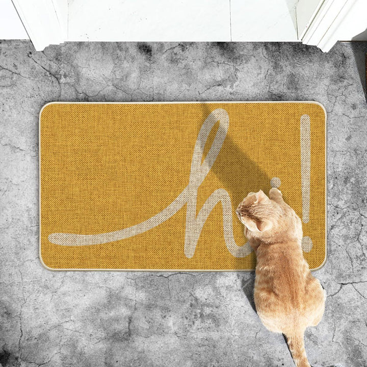Decorative Welcome Floor Mat Kalsten