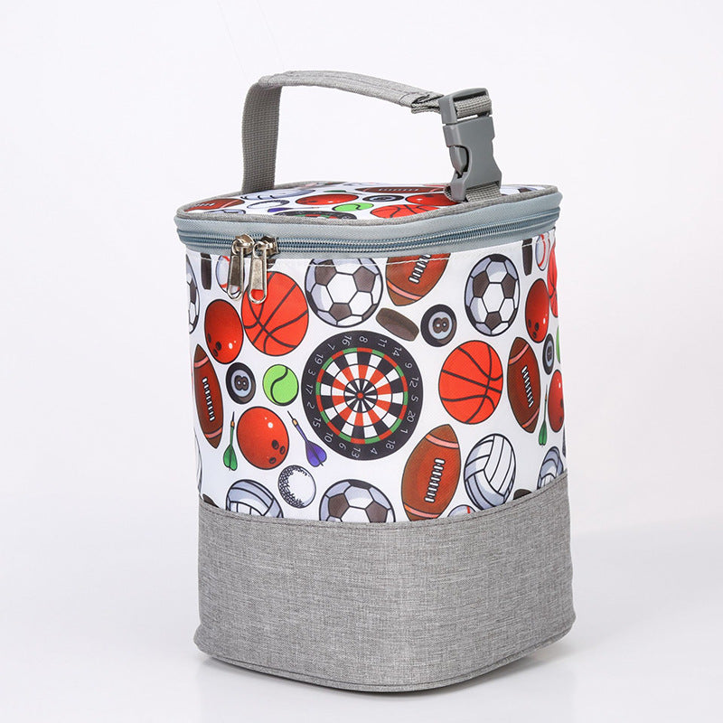Insulated Multi-Compartment Food Cooler