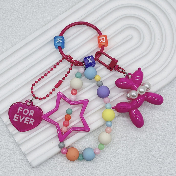 Colorful Themed Charm Keychain kalsten