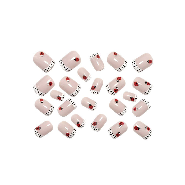 Nail art with cute ladybug designs Kalsten