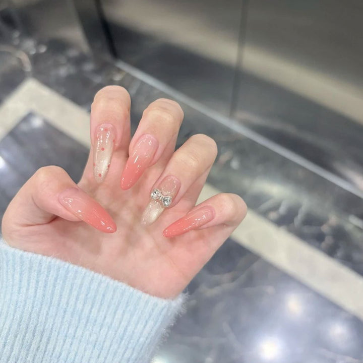Elegant Stiletto Press-On Nail Art