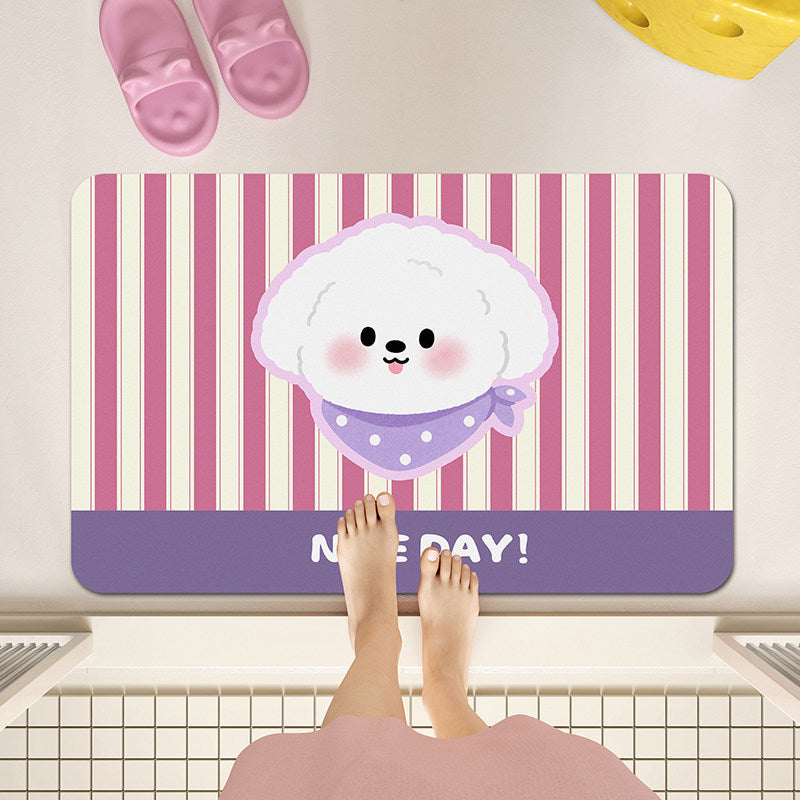 Decorative Bath Mat Kalsten