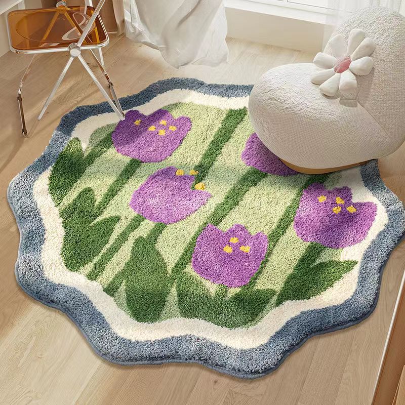 Floral Patterned Area Rug Kalsten