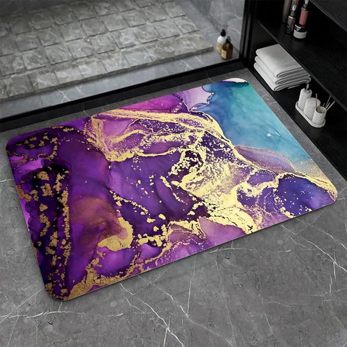 Stylish Water-Resistant Bath Mat Kalsten
