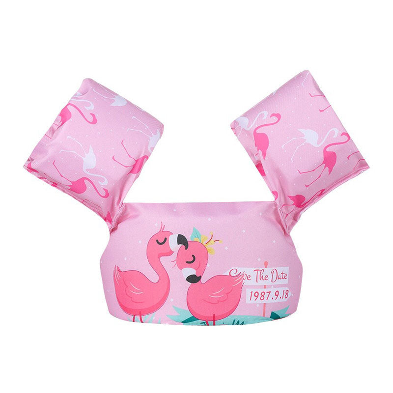 Women's Inflatable Swim Aid with Colorful Flamingo Design Kalsten
