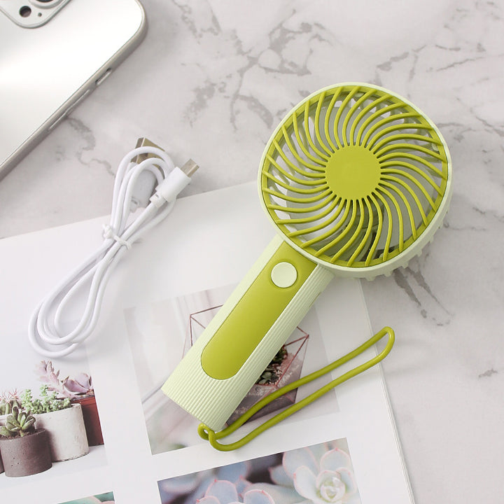 Women portable USB handheld fan with adjustable tilt angle Kalsten
