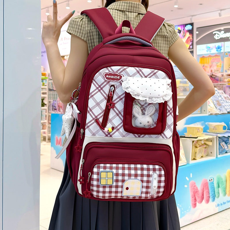 Cute Animal Print School Backpack Kalsten