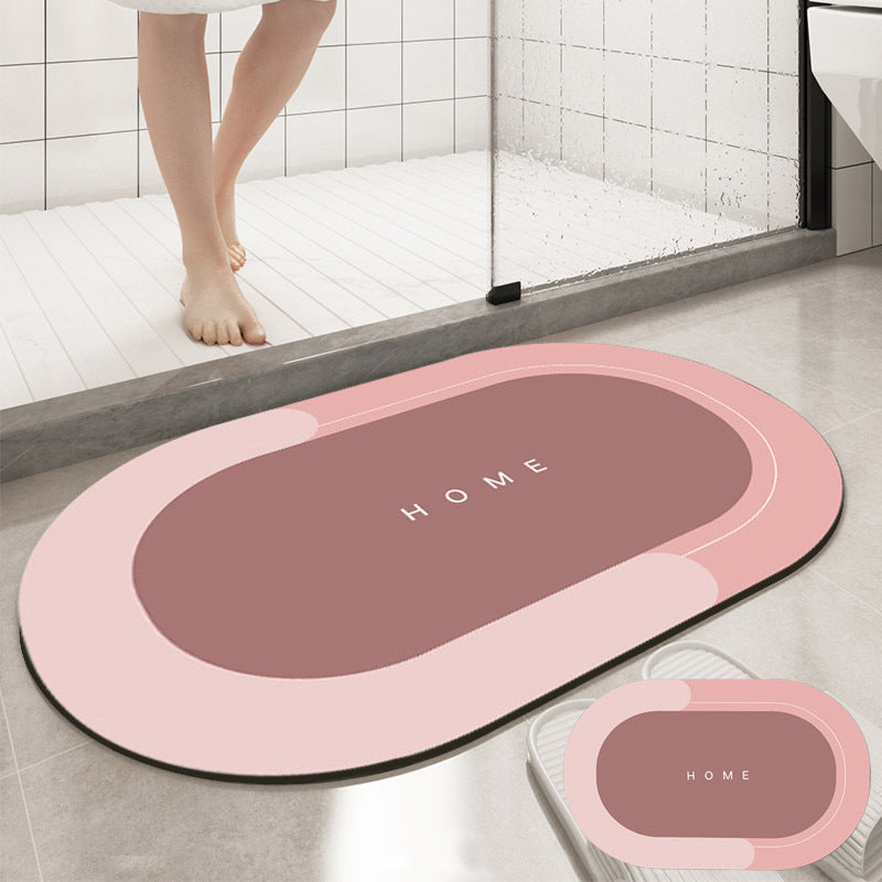 Elegant Soft Textured Area Bath Mat