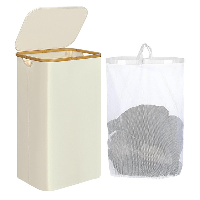 Elegant laundry basket with removable inner bag Kalsten