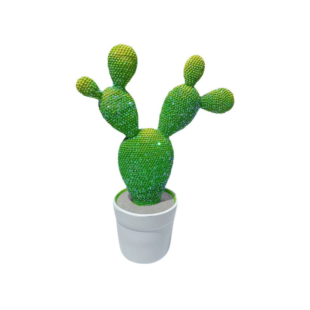 Glittering Cactus Decorative Figure Kalsten