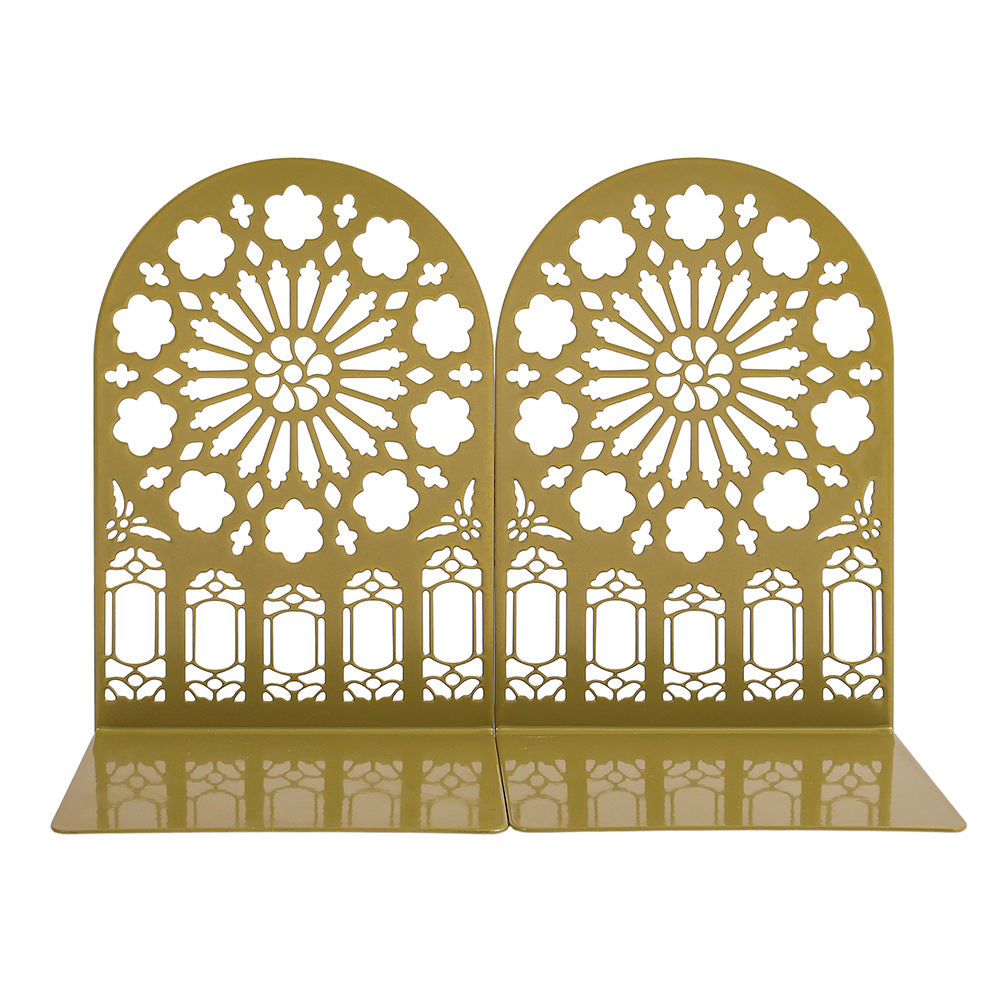 Decorative Art Metal Bookends