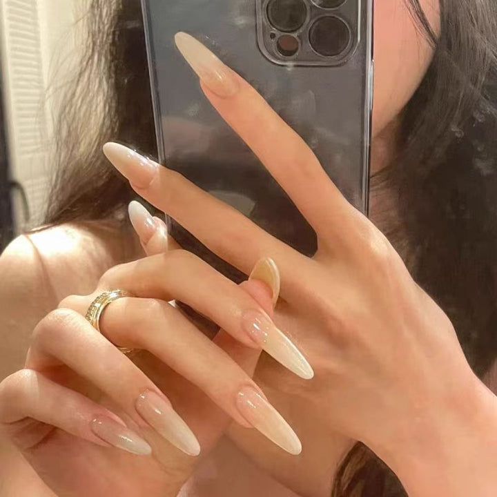 Artistic Floral Design Press-On Nail Set Kalsten