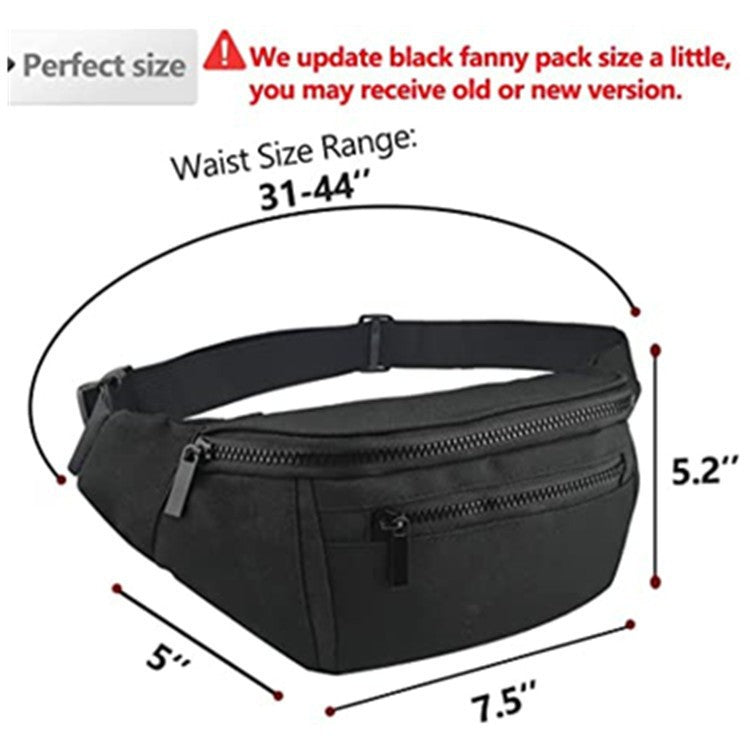 Stylish belly bag with multifunctional compartments Kalsten