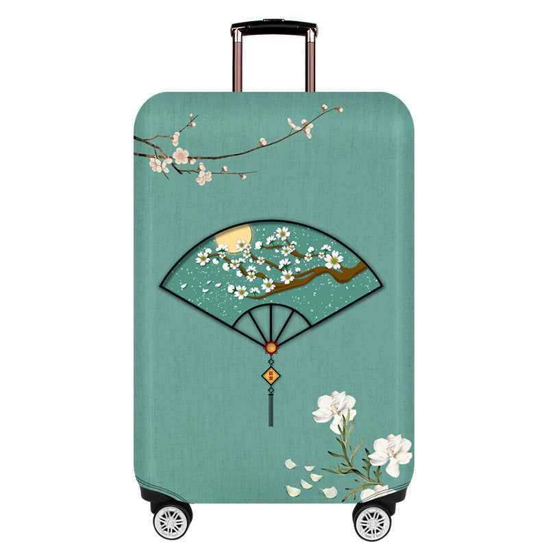 Women's hardshell travel suitcase with floral design Kalsten