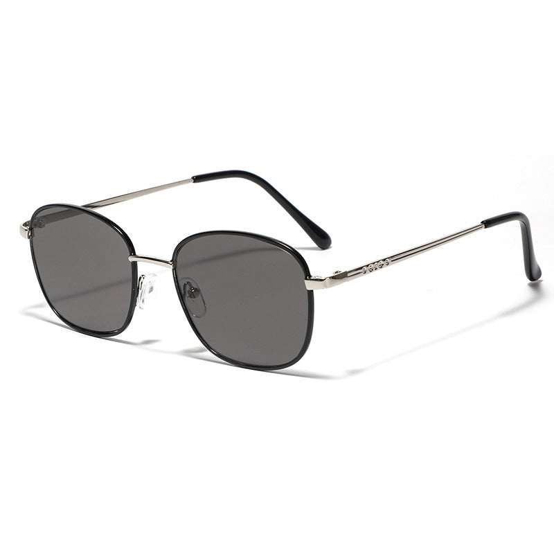 Ladies stylish square sunglasses with elegant metal frame Kalsten