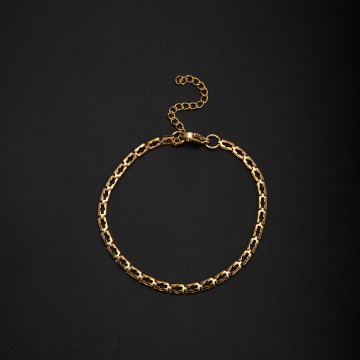 Adjustable Contemporary Link Bracelet Kalsten