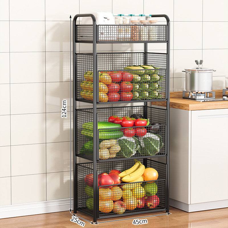 Rolling Kitchen Storage Rack Kalsten